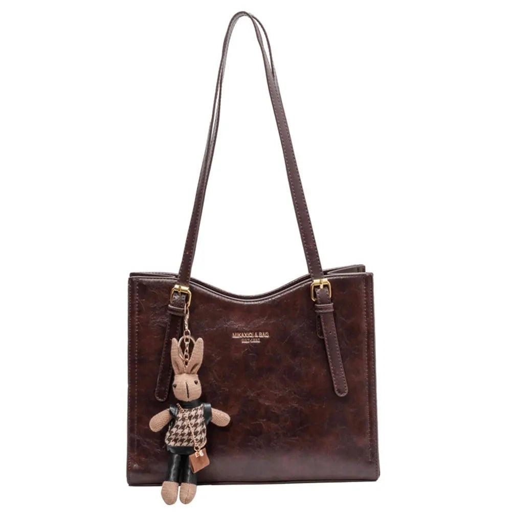 Lena | Elegante Leren Tas + Gratis Tassenhanger