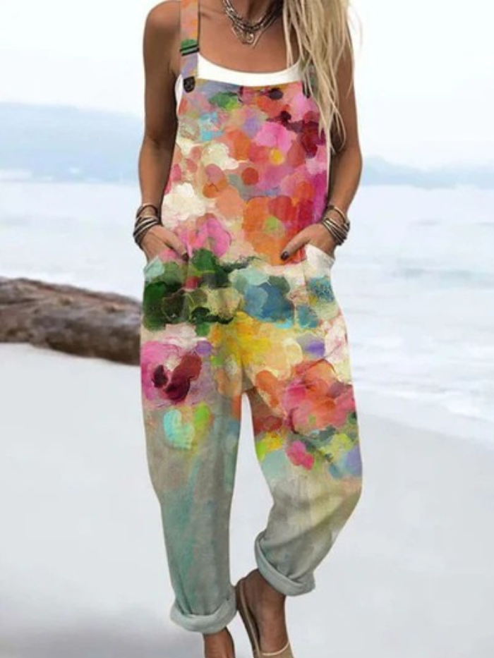 Beatrice | Vintage Lente Jumpsuit