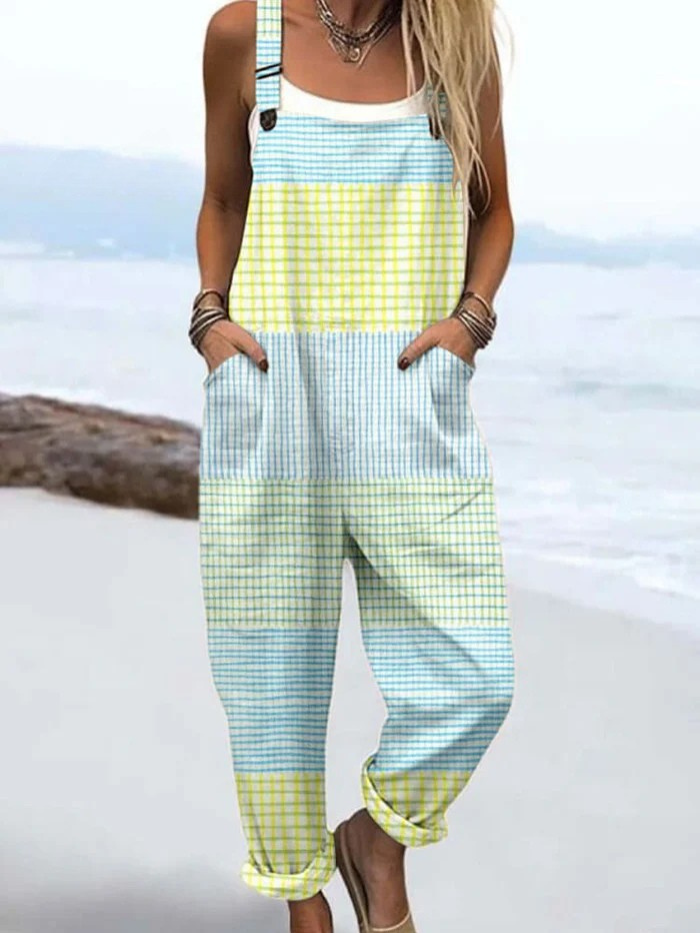 Elly | Luchtige Vintage Jumpsuit