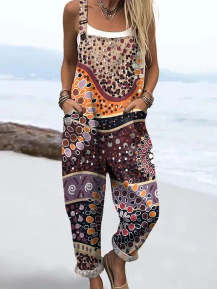 Katherina | Vintage Lente Jumpsuit