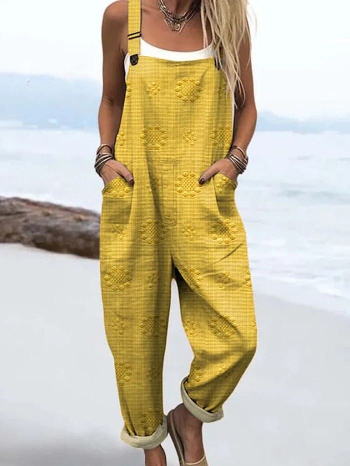 Petra | Vintage Bloemen Jumpsuit