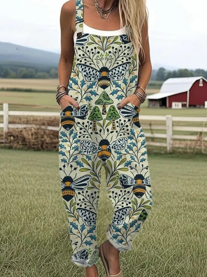 Zerva | Vintage Lente Jumpsuit