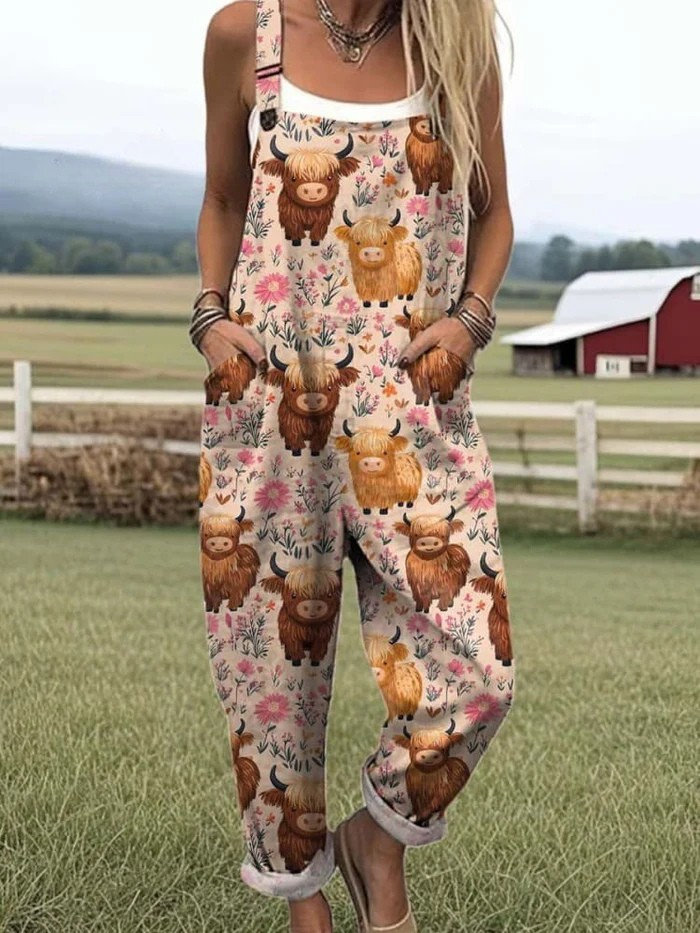 Zerva | Vintage Lente Jumpsuit