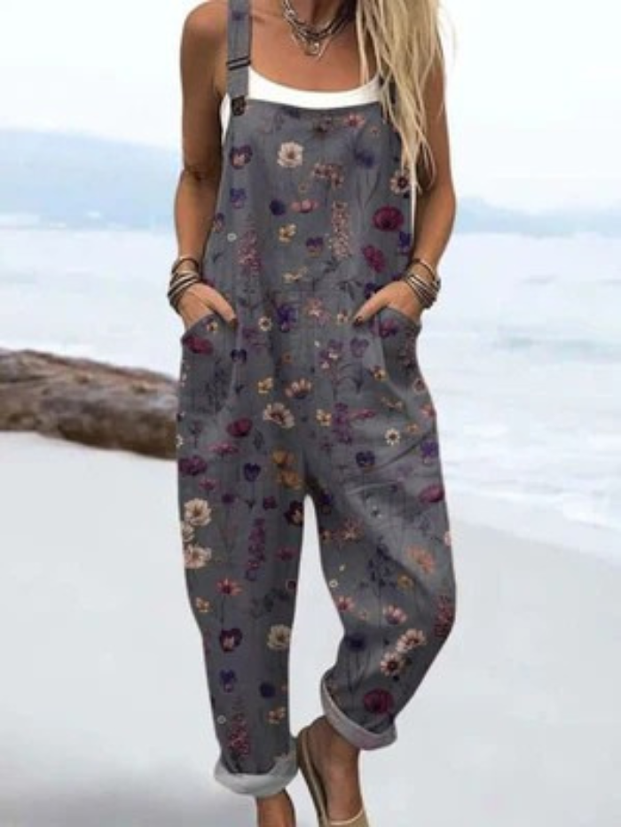 Kelly | Luchtige Vintage Jumpsuit