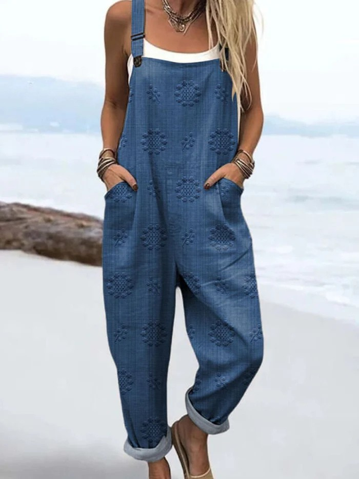 Petra | Vintage Bloemen Jumpsuit