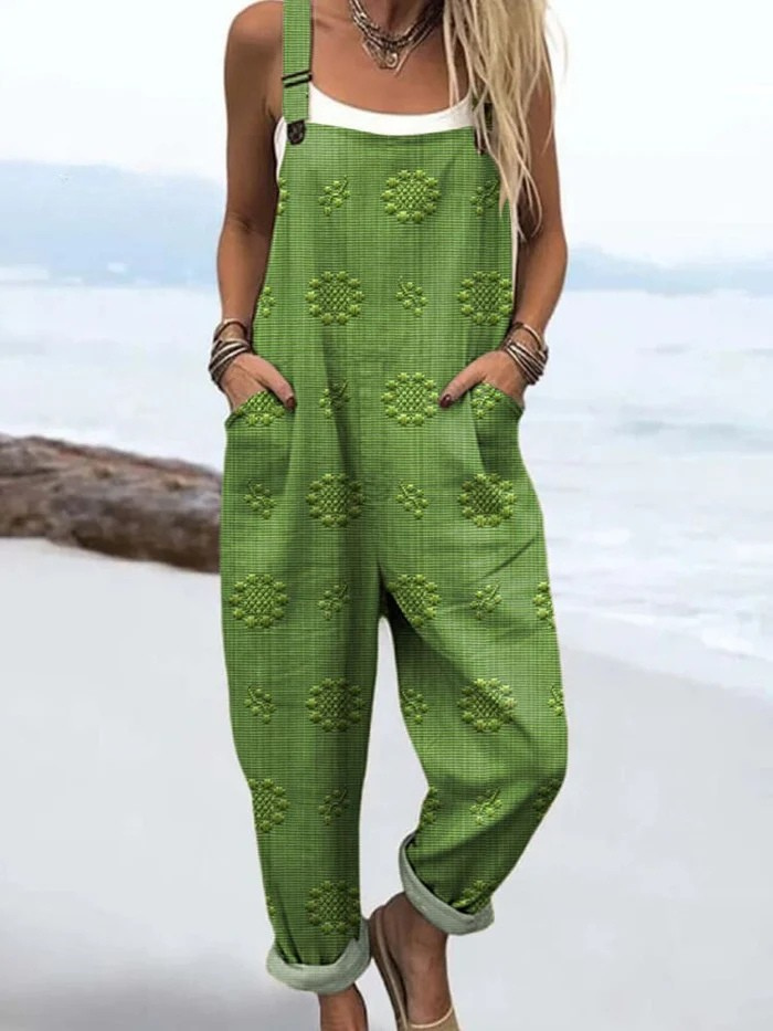 Petra | Vintage Bloemen Jumpsuit