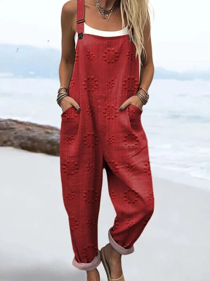 Petra | Vintage Bloemen Jumpsuit