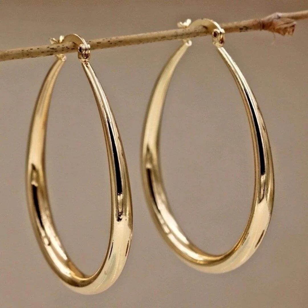Vintage gouden oorbellen
