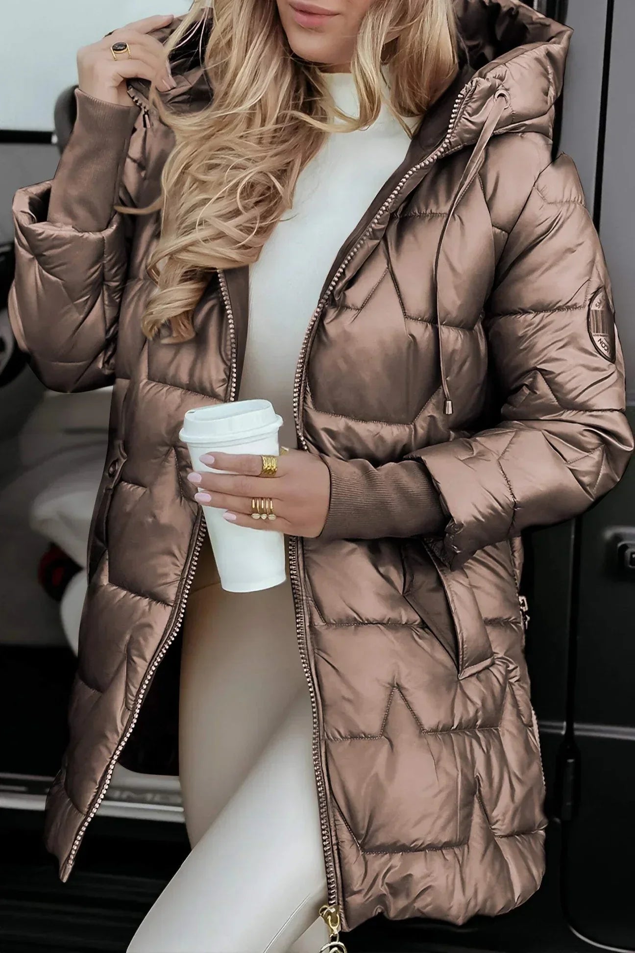 Marisa | Elegante winterjas met capuchon en voering