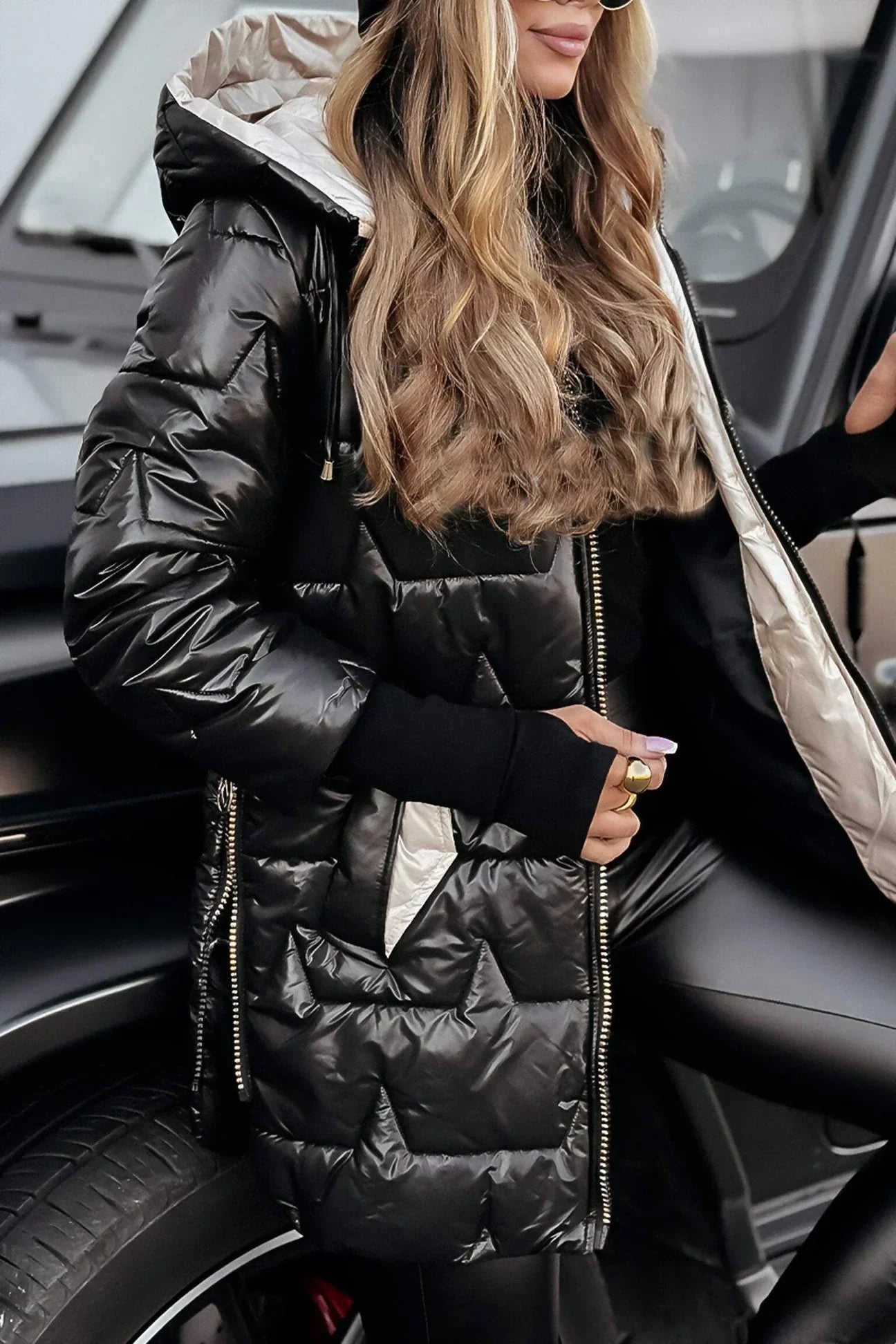 Marisa | Elegante winterjas met capuchon en voering