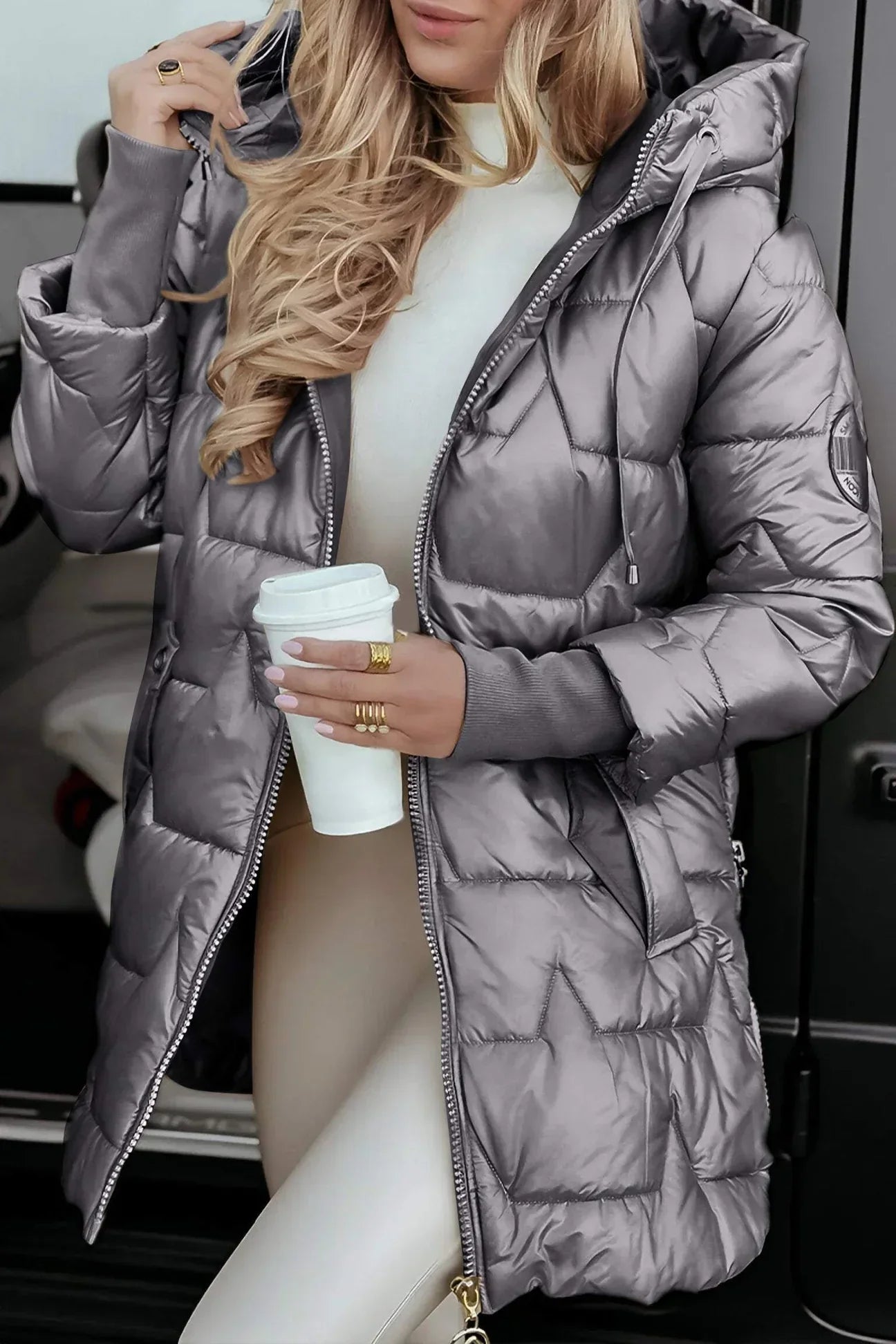 Marisa | Elegante winterjas met capuchon en voering