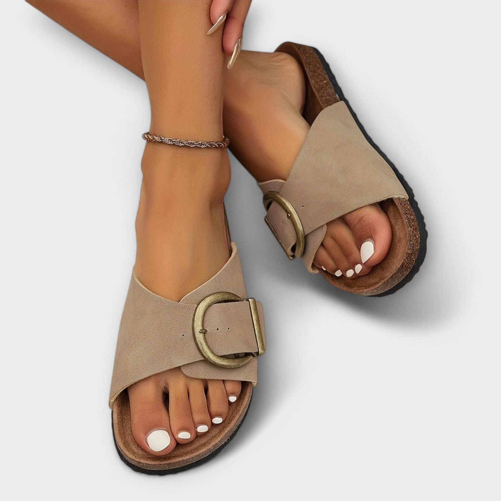 Ayasha | Comfort Sandalen Met Orthopedische Werking